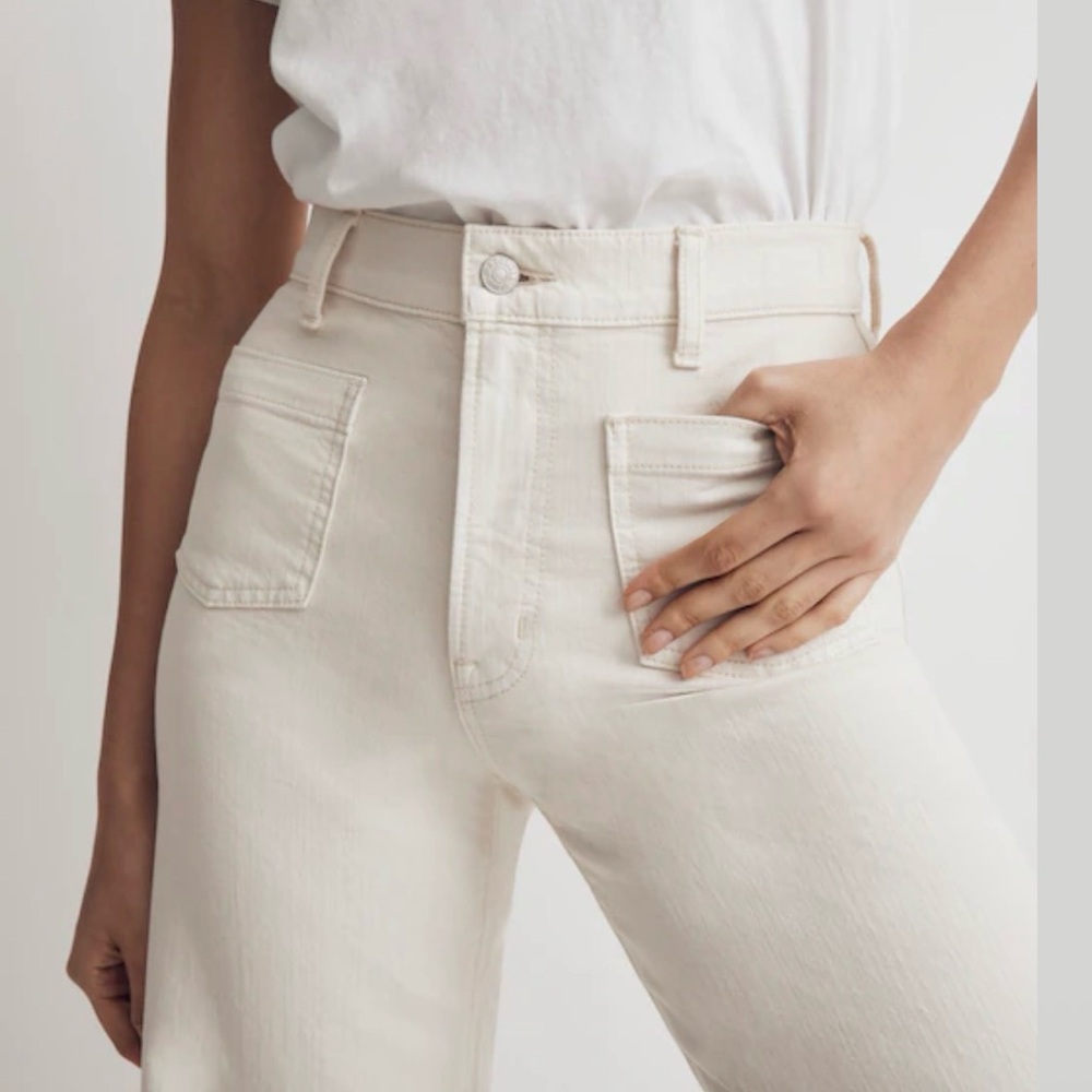 Madewell The Perfect Vintage Wide-Leg Jean Size 33 NWT - Picture 4 of 9